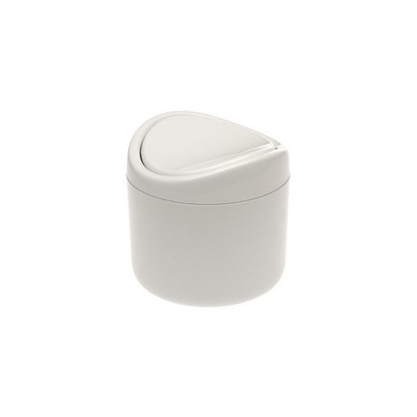Keeeper poubelle de table, en pp, 1,3 litre, blanc