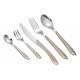 Ritzenhoff & breker fourchette à gâteau beauty taupe (LOT DE 6)