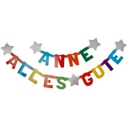 Papstar guirlande, personnalisable