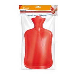 Lifemed bouillotte, contenance : 2 litres, bleu