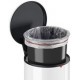 Hailo poubelle à pédale harmony l, 20 l, acier inox, argent