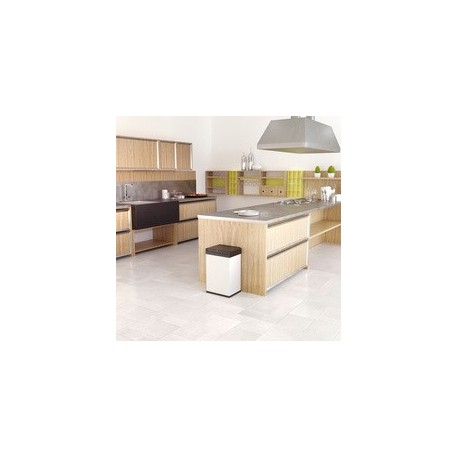 Hailo poubelle big-box swing l, 35 litres, blanc