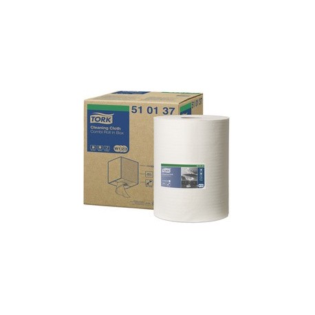 Tork rouleau de chiffons de nettoyage multi-usages, bleu