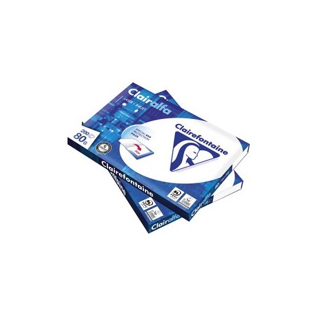 Clairalfa papier multifonction, a4, 80 g/m2, extra blanc