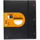 Rhodia cahier exabook rechargeable, a4+, quadrillé 5x5, noir