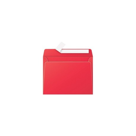 Pollen by clairefontaine enveloppes c5, rouge groseille