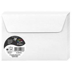 Pollen by clairefontaine enveloppes c6, noir