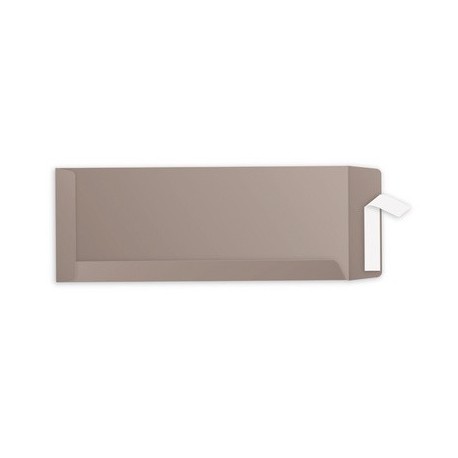 Pollen by clairefontaine pochettes 125 x 324 mm, gris acier