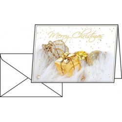 Sigel carte de noël "christmas present", a6, 220 g/m2