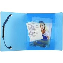 Exacompta chemise à élastique 3 rabats crystal, 120 x 160 mm (LOT DE 25)