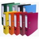 Exacompta classeur à levier pvc premium, a4, 50 mm, assorti (LOT DE 10)