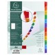 Exacompta intercalaires en carton 1-12, a4, 12 touches