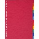 Exacompta intercalaires en carton, a4, 12 touches, promo 1+1