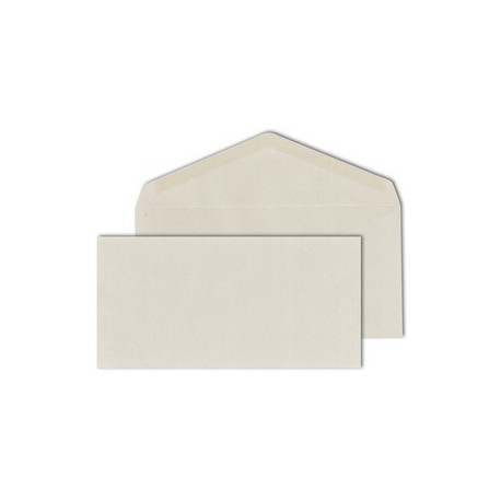 Mailmedia enveloppes din long c6, collage humide, gris