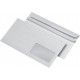 Mailmedia enveloppes, format dl, autocollant, avec fenêtre