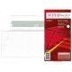 Mailmedia enveloppe offset, long format, blanc