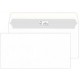 Mailmedia enveloppe din long, fsc, autocollant, blanc