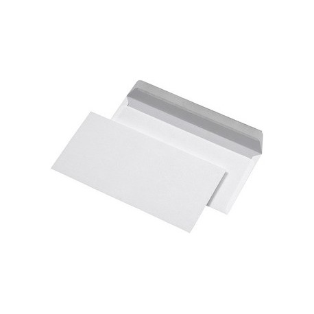 Mailmedia enveloppes dl auto-adhésives, sans fenêtre,