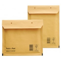 Mailmedia pochettes d'expédition matelassées, typ a11, brun