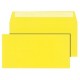 Mailmedia enveloppes c6/5, sans fenêtre, jaune