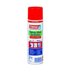 Tesa colle en spray extra strong, 500 ml, couleur: blanc