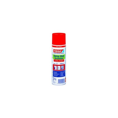 Tesa colle en spray extra strong, 500 ml, couleur: blanc