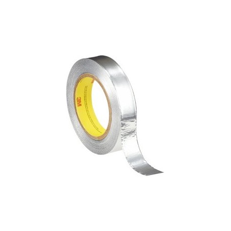 3m ruban adhésif métallique 431, 12 mm x 55 m, argent