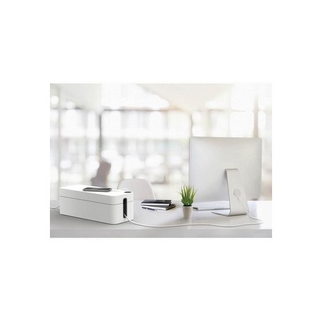 Durable boîtier range-câbles cavoline box l, plastique, gris