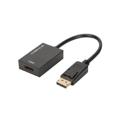 Digitus adaptateur displayport 1.2, dp - hdvi-i, 0,2 m