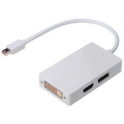 Digitus convertisseur 3en1 displayport 1.1a, mdp+hdmi+dvi