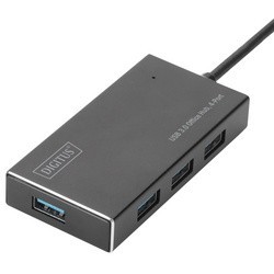 Digitus hub usb 3.0 super speed, 4 ports, avec alimentation