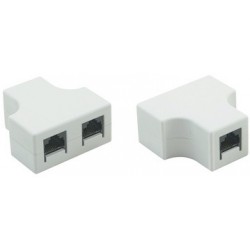 Logilink adaptateur t modulaire pour connecteurs rj45