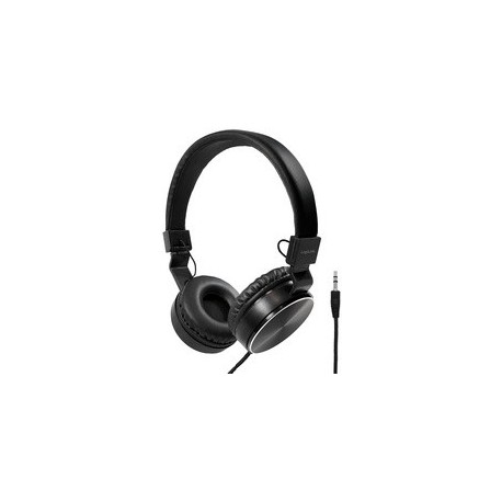 Logilink casque stéréo, pliable, noir/bleu