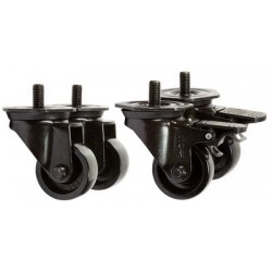 Logilink kit de roulettes pour baies 19", capacité de charge