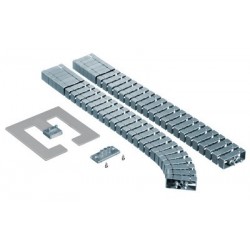 Bachmann chemin de câble flex ii rallonge, couleur: argent
