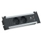 Bachmann unité de prises kapsa s, 2 prises, ute, 2 x usb