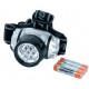 BrÜder mannesmann lampe frontale led, pivotante, à 7 led