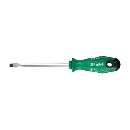 Heyco tournevis, plat 1,0 x 5,5 x 100mm, manche bicomposant