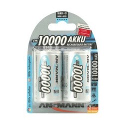 Ansmann pile rechargeable maxe nimh, mono d, 10.000 mah