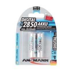 Ansmann pile rechargeable digital nimh, mignon aa, 2.850 mah