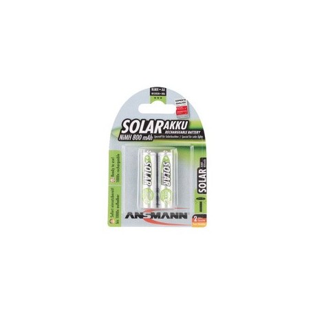 Ansmann pile rechargeable solar nimh ,mignon aa, 800 mah