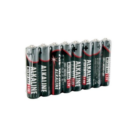 Ansmann pile alcaline, micro aaa, lot de 8