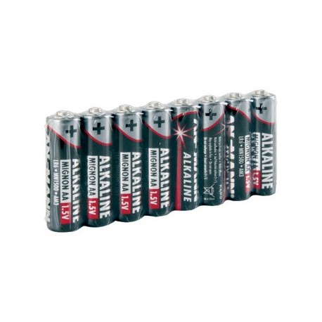 Ansmann pile alcaline, migon aa, lot de 8