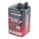 Ansmann pile au zinc/carbone, 4r25, 6 volt