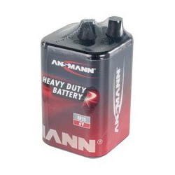 Ansmann pile au zinc/carbone, 4r25, 6 volt