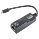 Shiverpeaks basic-s adaptateur usb, fiche c mâle - femelle