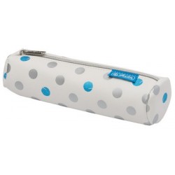 Herlitz trousse ronde frozen glam, simili cuir