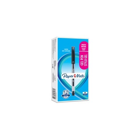 Paper:mate stylo à bille jiffy, noir (LOT DE 12)