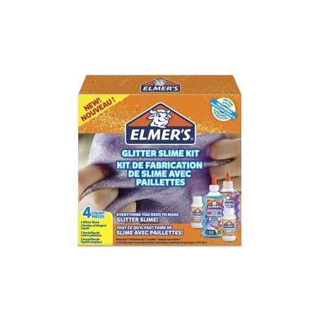 Elmer's kit de fabrication de slime "glitter slime kit"