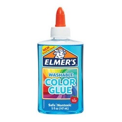 Elmer's colle translucide, 147 ml, bleu